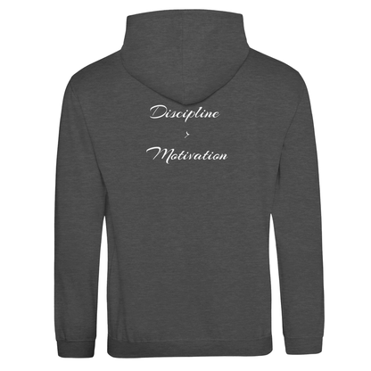 "Discipline > Motivation" Hoodie
